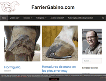 Tablet Screenshot of farriergabino.com